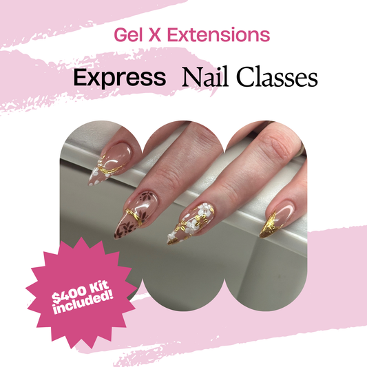 1-Day Express Gel X Class: JULY 26, 2025 ‼️