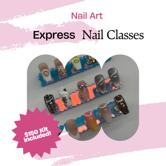 1-Day Express Nail Art Class: JUNE 29, 2025 ‼️