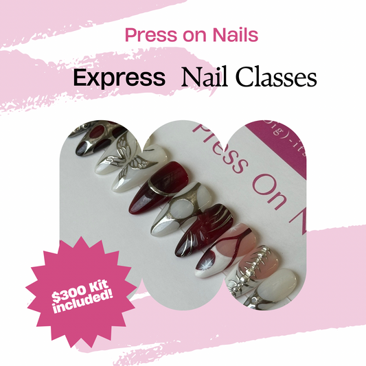 1-Day Express Press On Nail Class: SEPTEMBER 13, 2025 ‼️