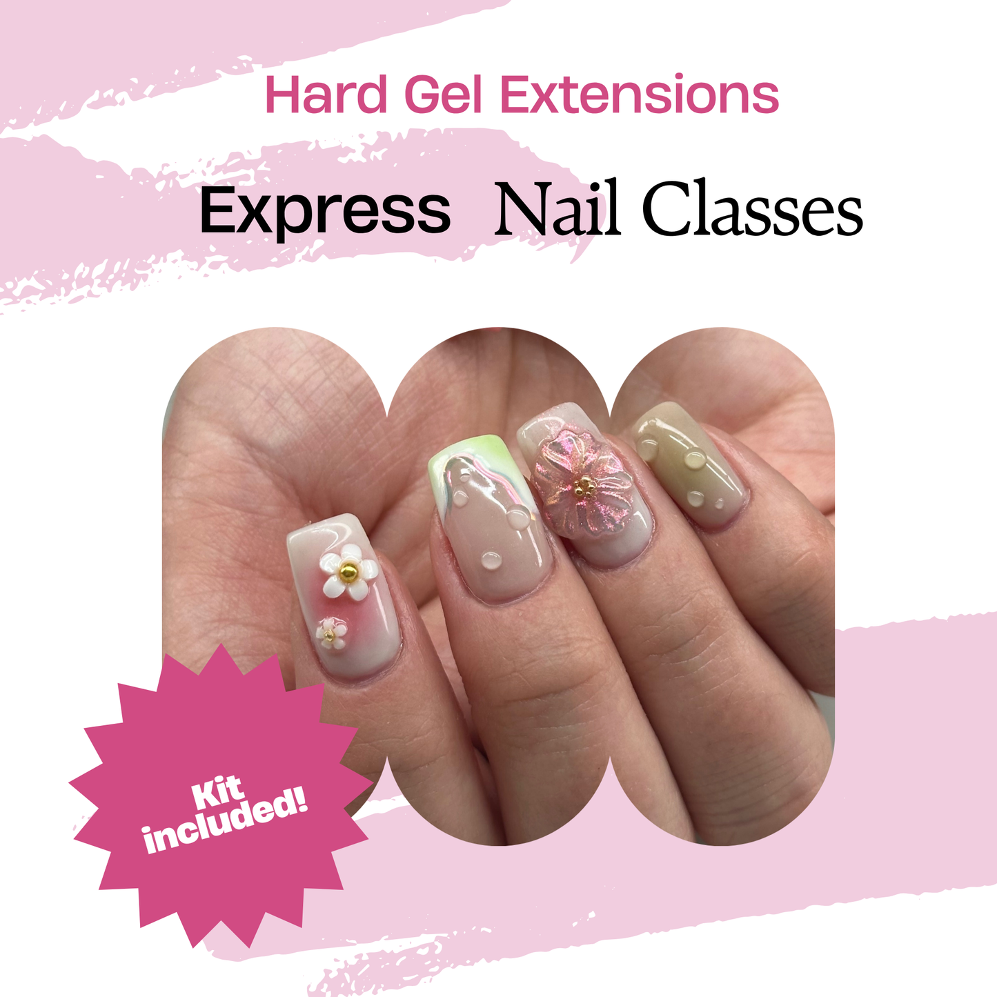 4-Hour Express Hard Gel Class