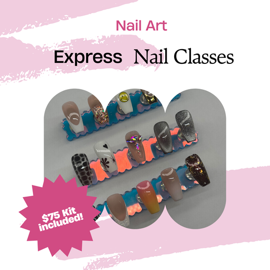 1-Day Express Nail Art Class: APRIL 25, 2026