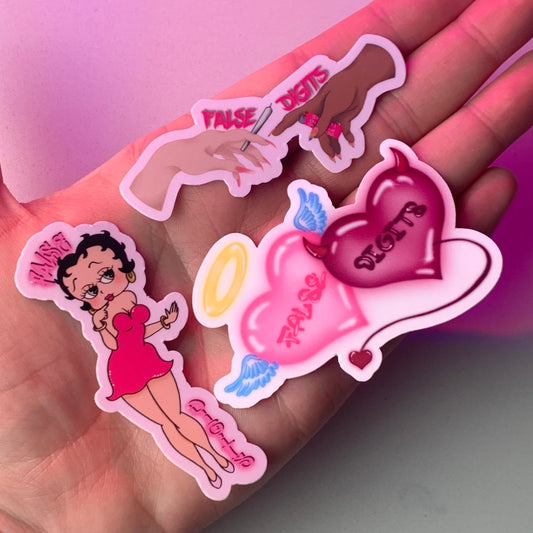 Y2K Logo Sticker Bundle