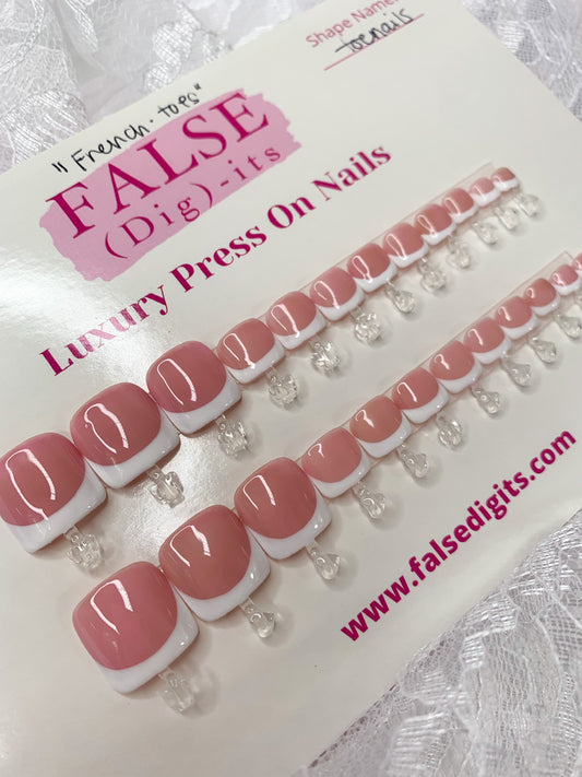 Full Set: French Toenails