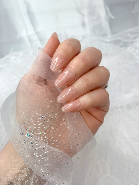 Full Set: Glitter Nude