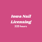 Iowa Nail Licensing