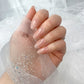 Full Set: Glitter Nude
